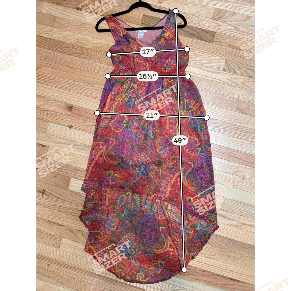 Cute Options Boho Paisley Dress Womens Small Indie Femme Festival Cottagecore - Picture 7 of 7